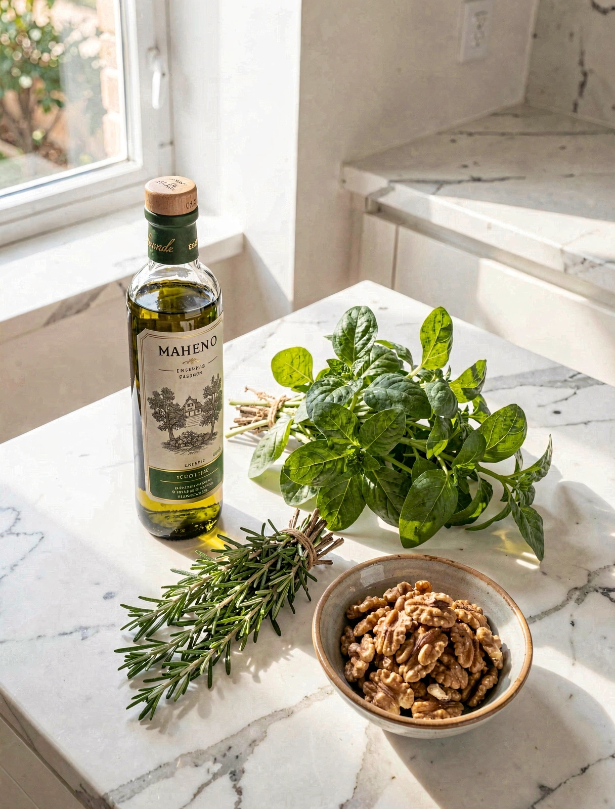 Cocina consciente y luz natural